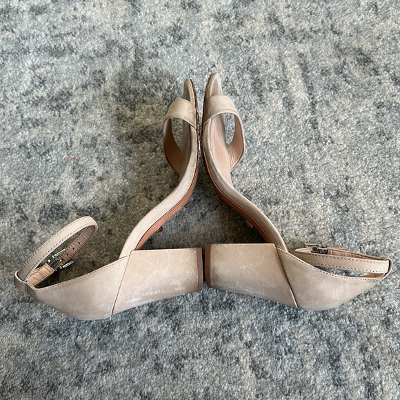 Schutz Cadey Lee Block Suede Heel Sandal - Picture 3 of 8